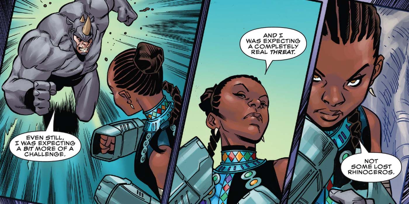 Black Panther Shuri Protects Wakanda