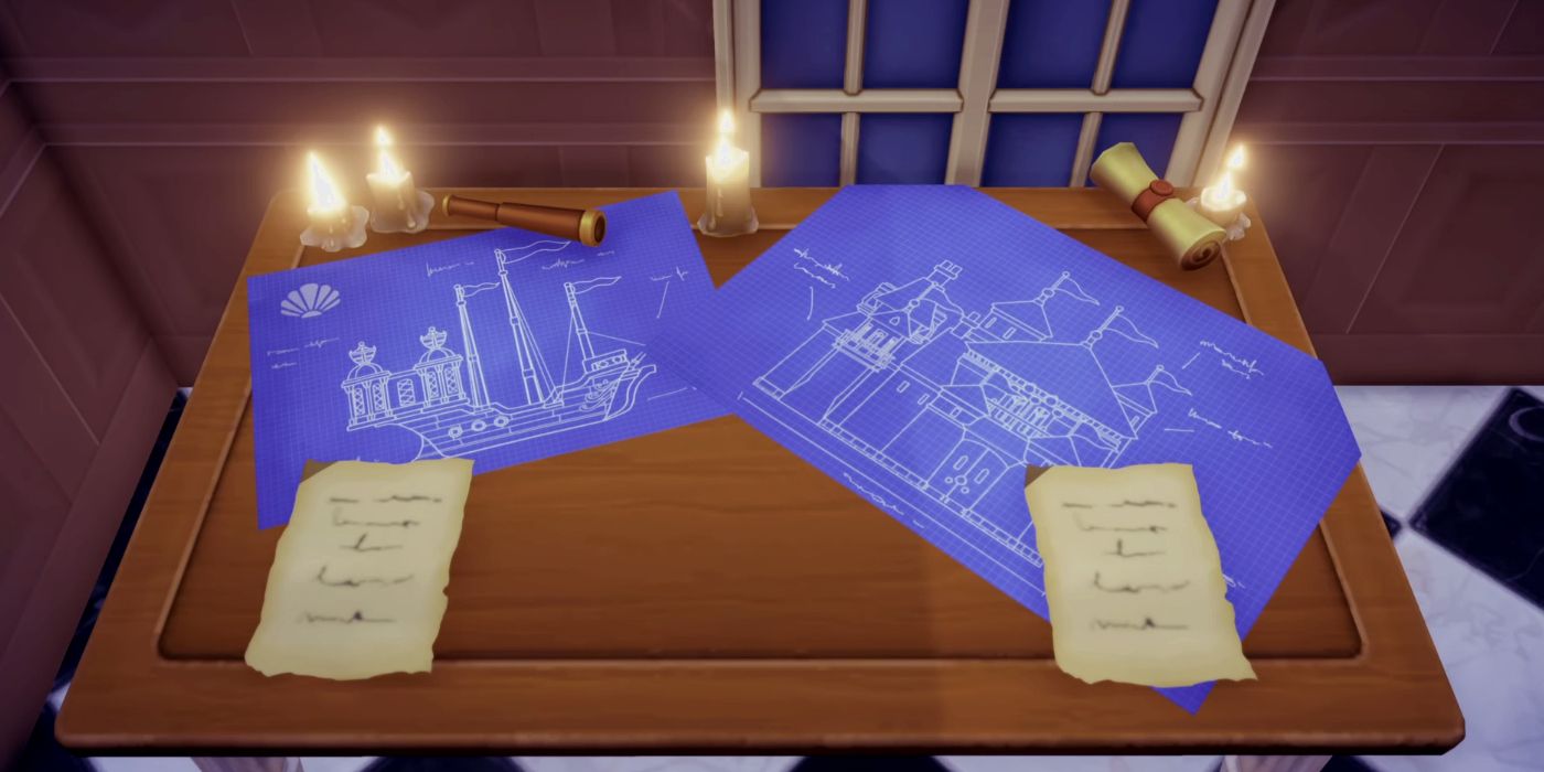 How To Unlock The Blueprints Table in Disney Dreamlight Valley