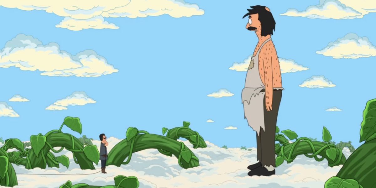 Bob is a giant in a fairy tale from Bob&rsquo;s Burgers
