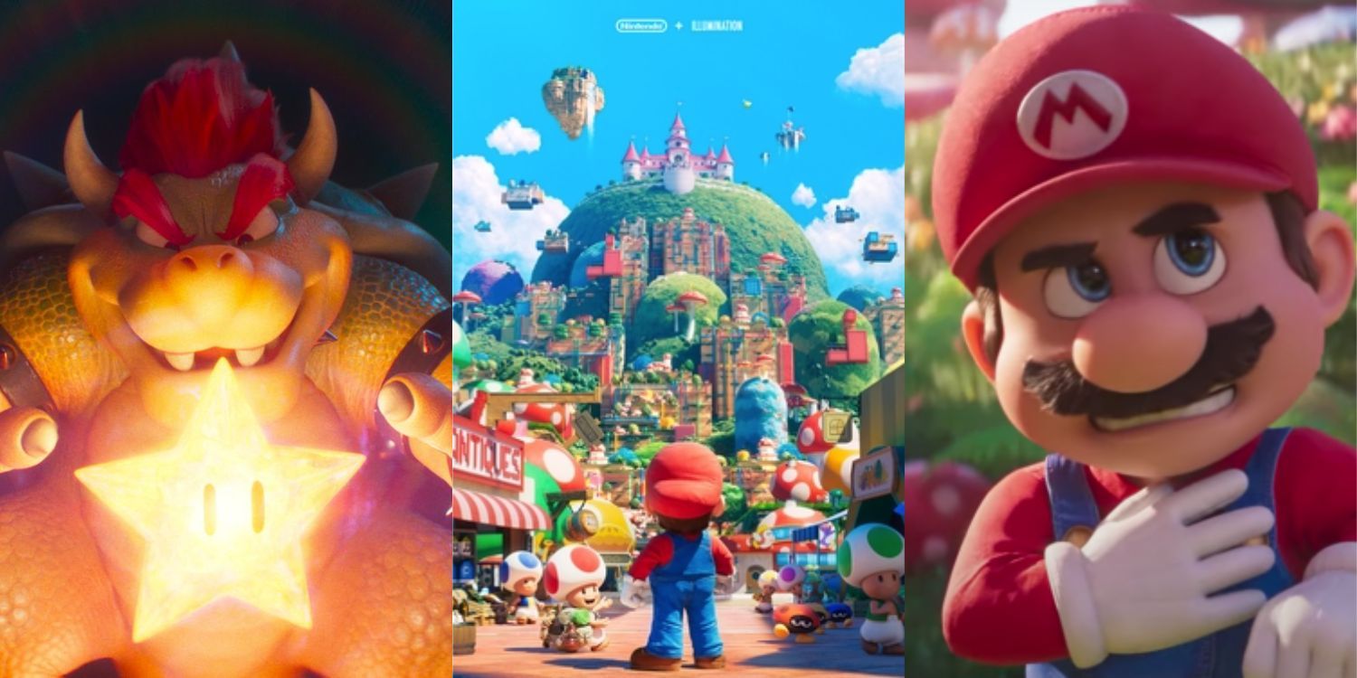 Super Mario Mario Mario Movie Super Mario Movie Bowser Peach Toad Luigi  Super Mario Bros. Donkey Kong in 2023