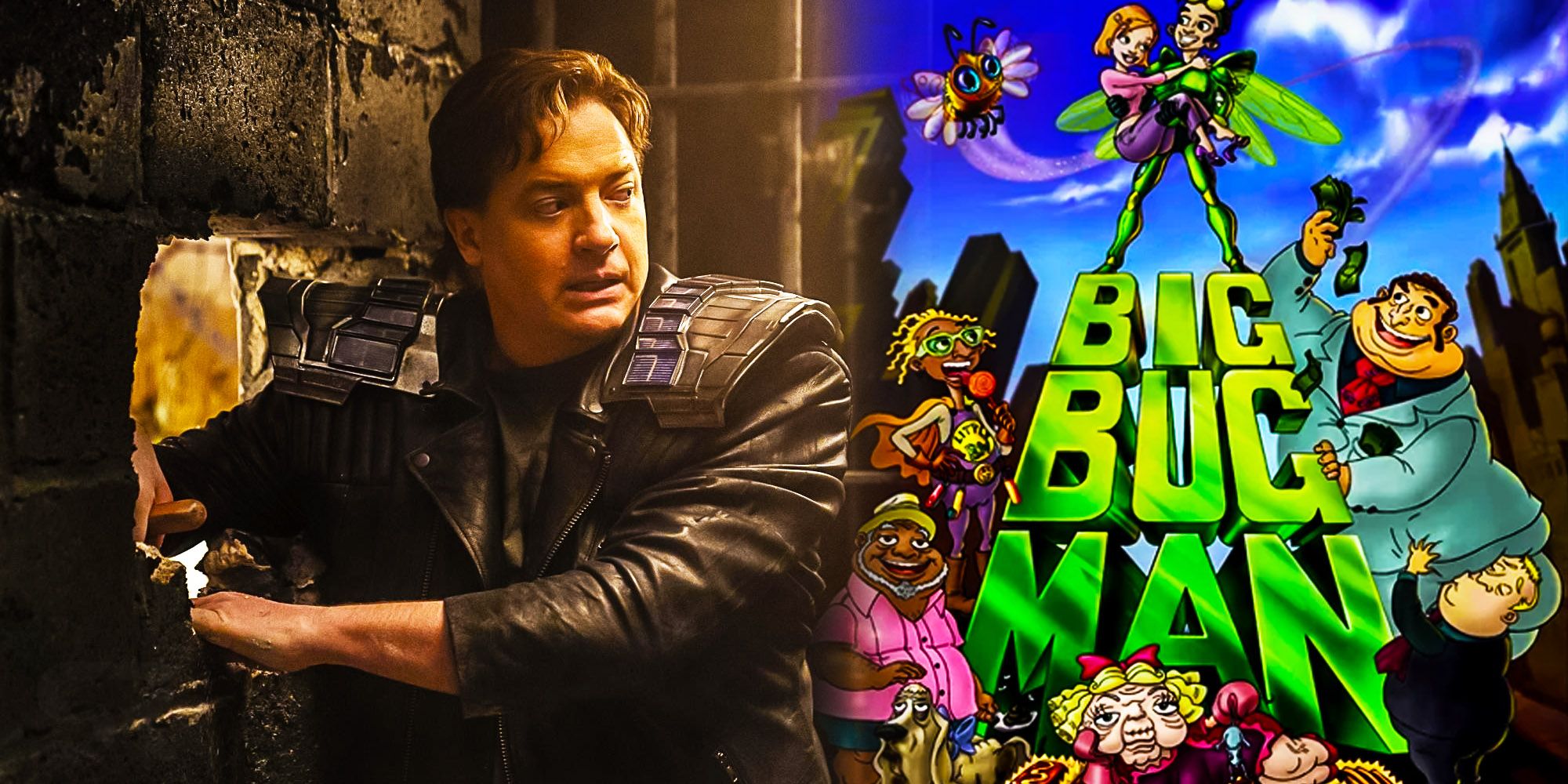 Brendan Fraser Big Bug Man Doom patrol