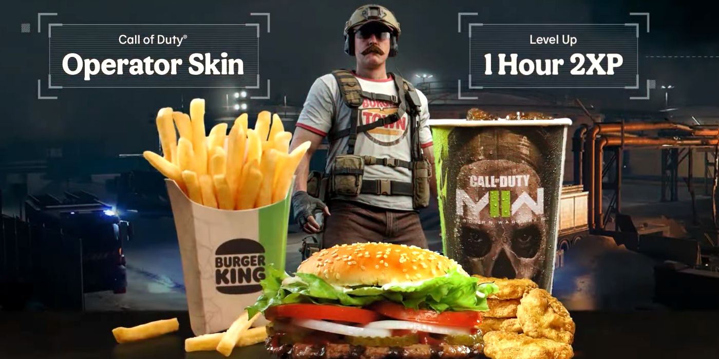 Modern Warfare II: ação do Burger King oferece skin gratuita