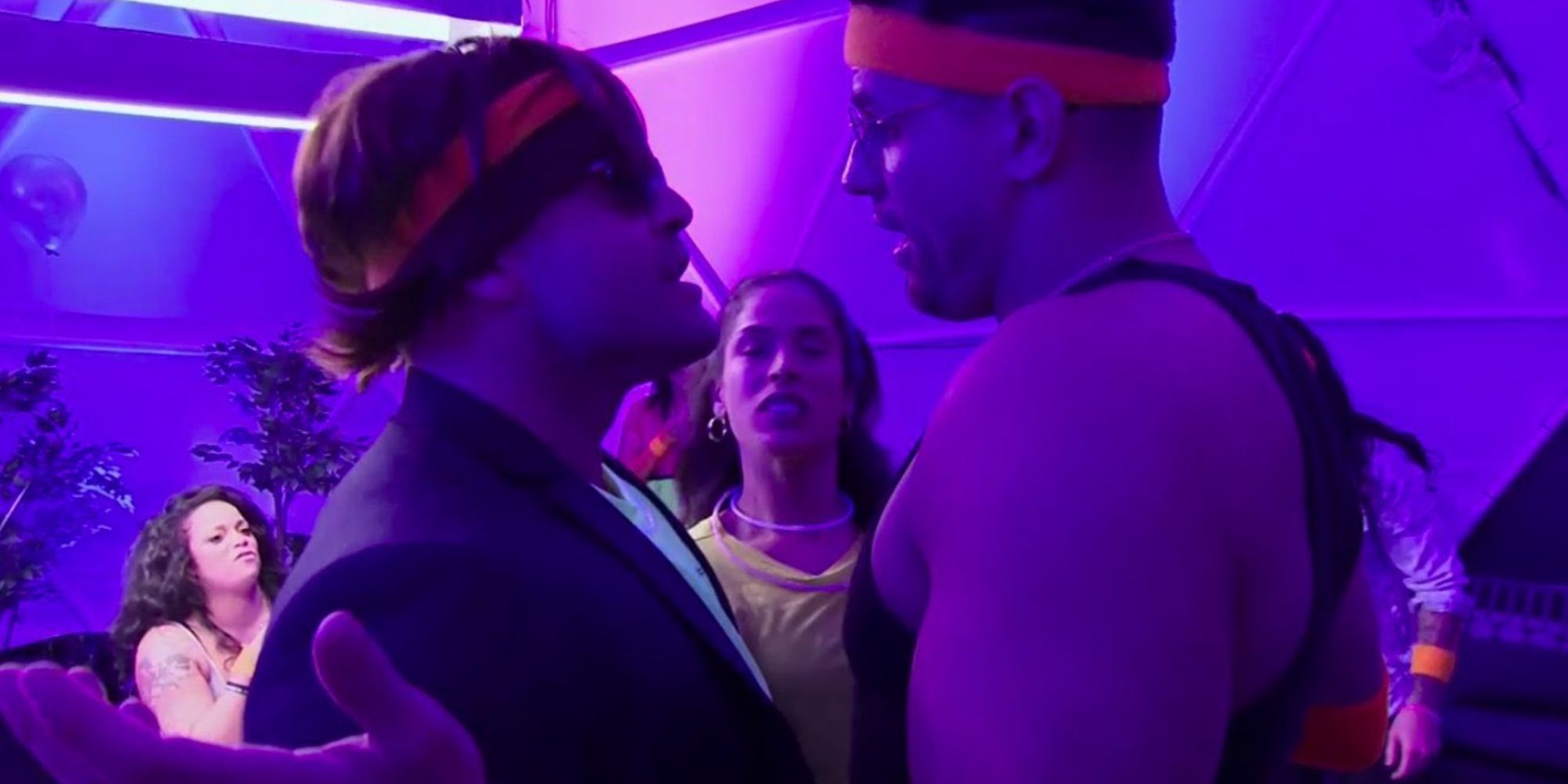 CT and Fessy argue in the club on The Challenge