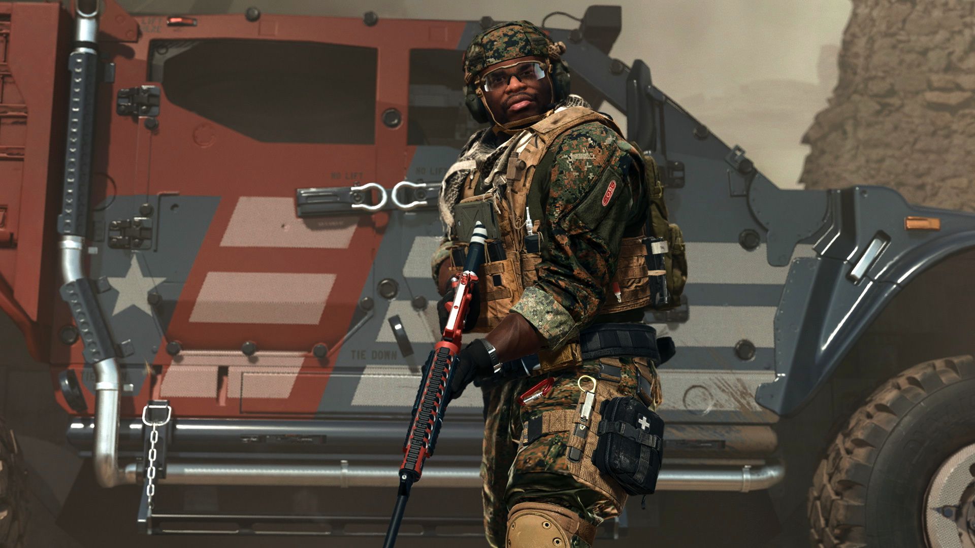 Call Of Duty Modern Warfare 2 Hutch Operator CODE Pack Protetor Skin Captura de tela oficial