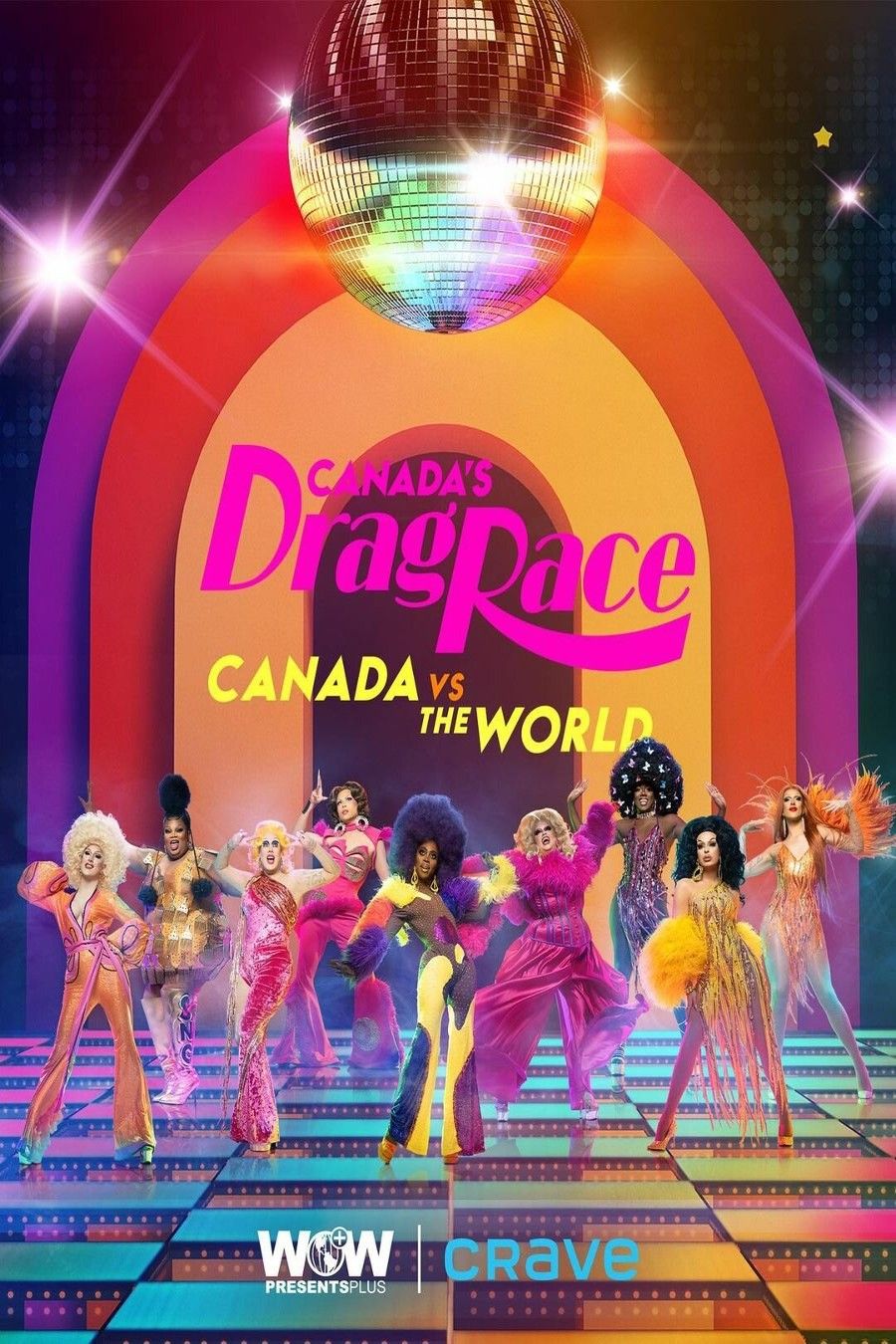 Canada Vs the World Drag Race Poster