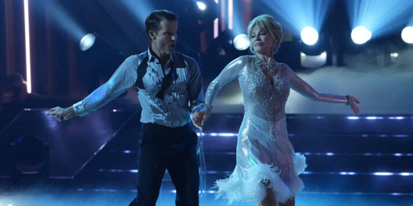 Cheryl Ladd e Louis van Amstel na 31ª temporada de Dancing With The Stars
