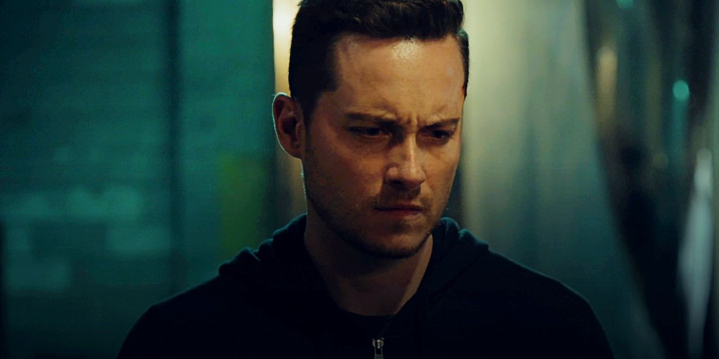 Jay Halstead has an ominous look on his face on Chicago PD season 10 episode 3 