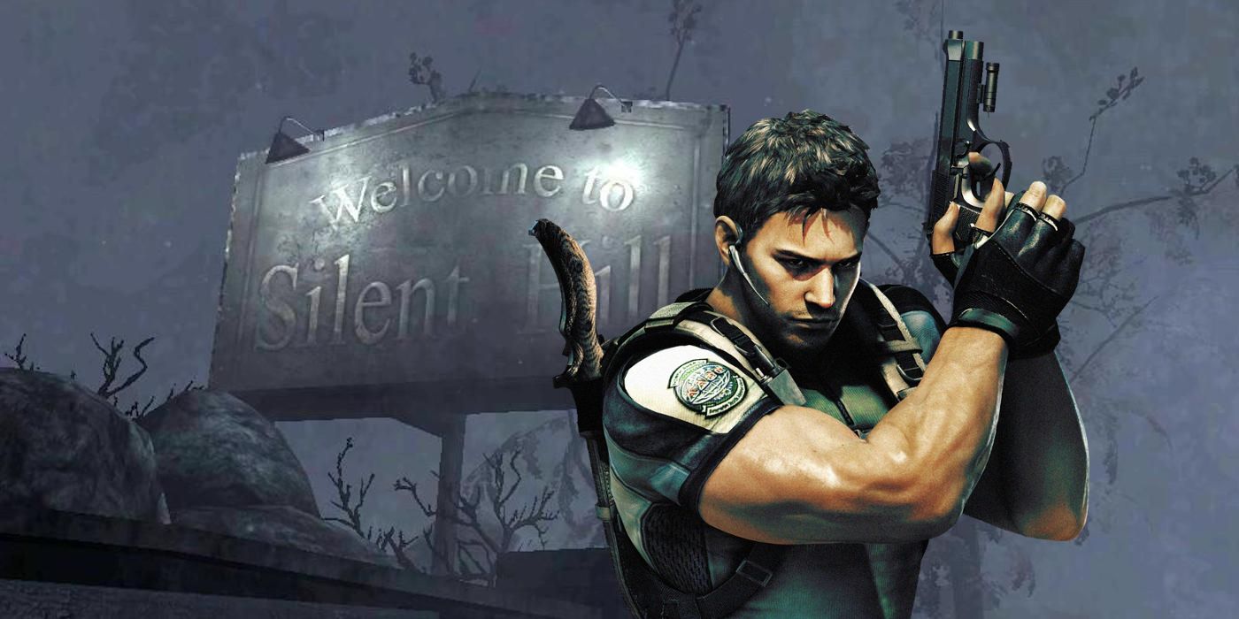 Chris Redfield in Silent Hill
