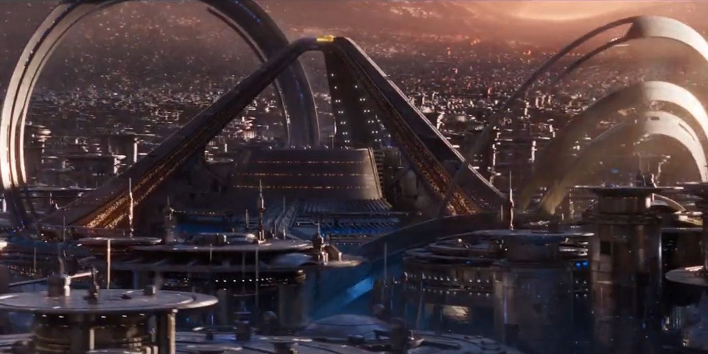 Chronopolis in Ant-Man And The Wasp Quantumania