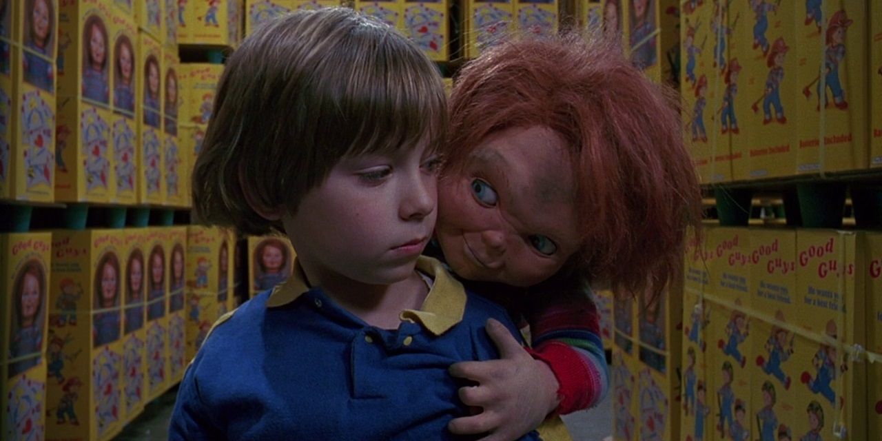 Chucky attacks Andy in Child's Play 2