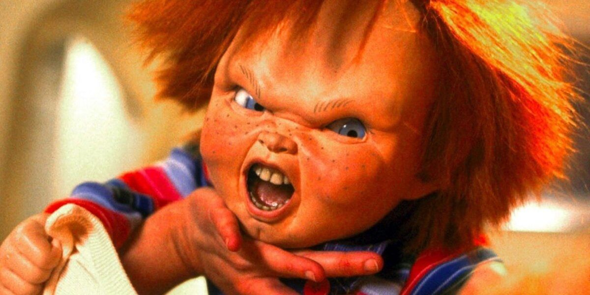 Chucky in a murderous rage in Child's Play