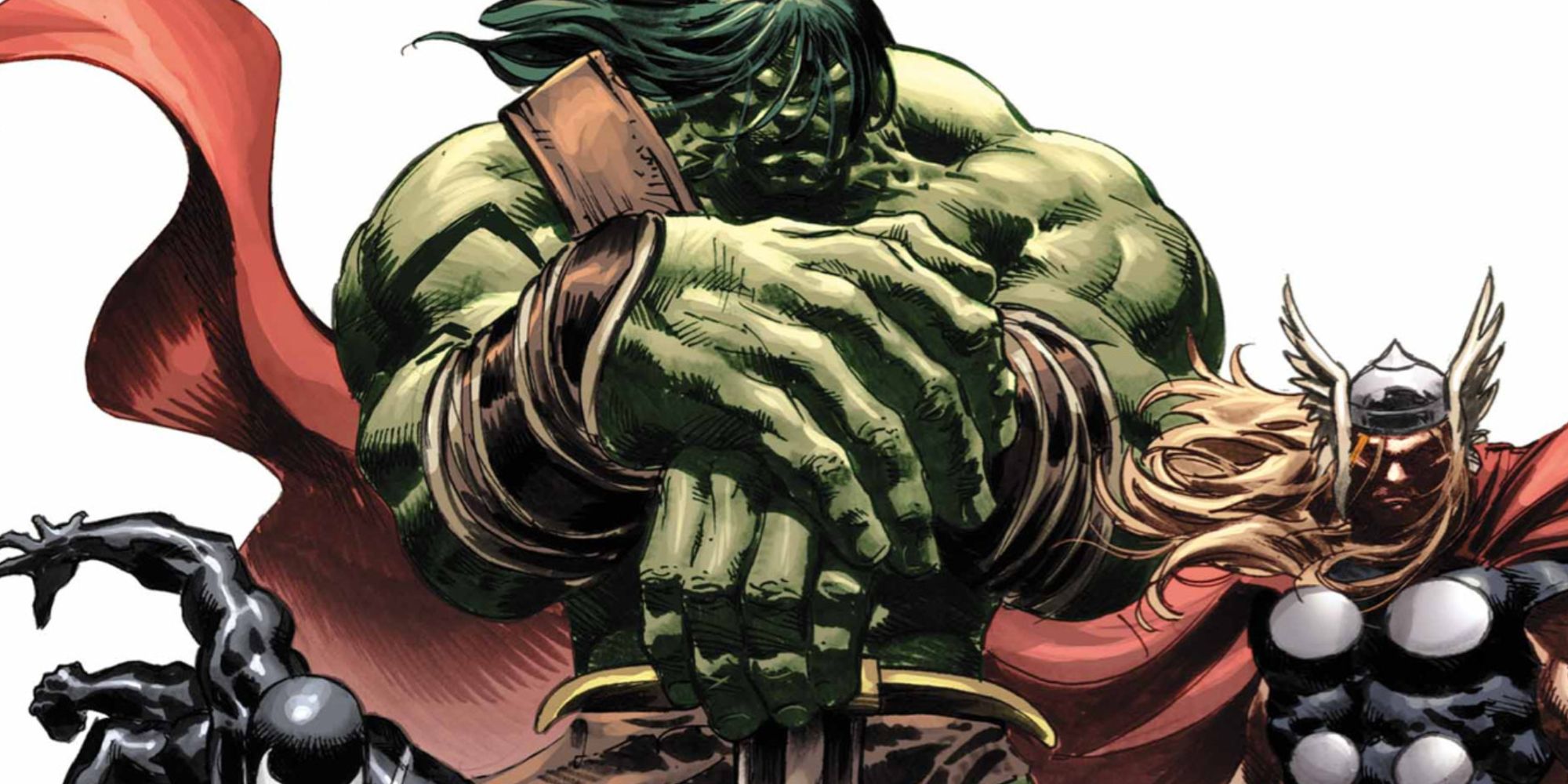 Skaar joins the Dark Avengers in Marvel Comics.