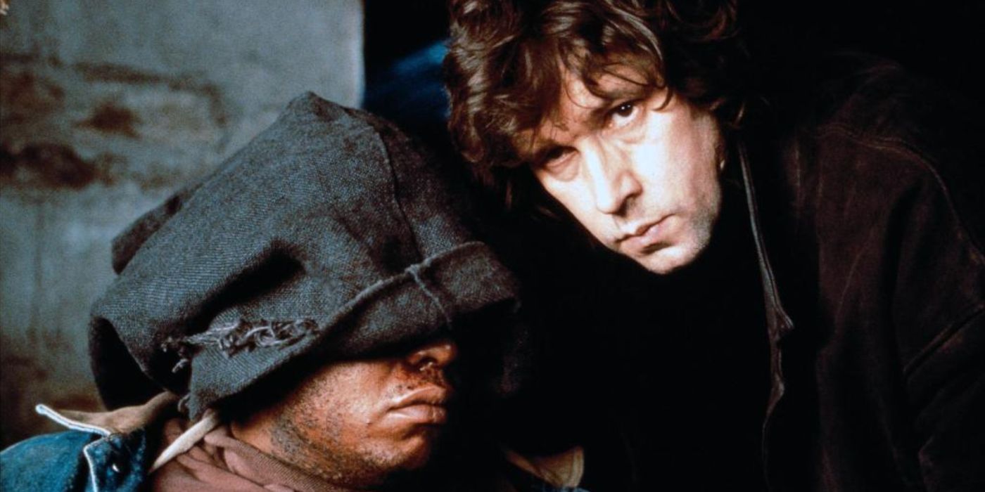 Forest Whitaker and Stephen Rea in The Crying Game.