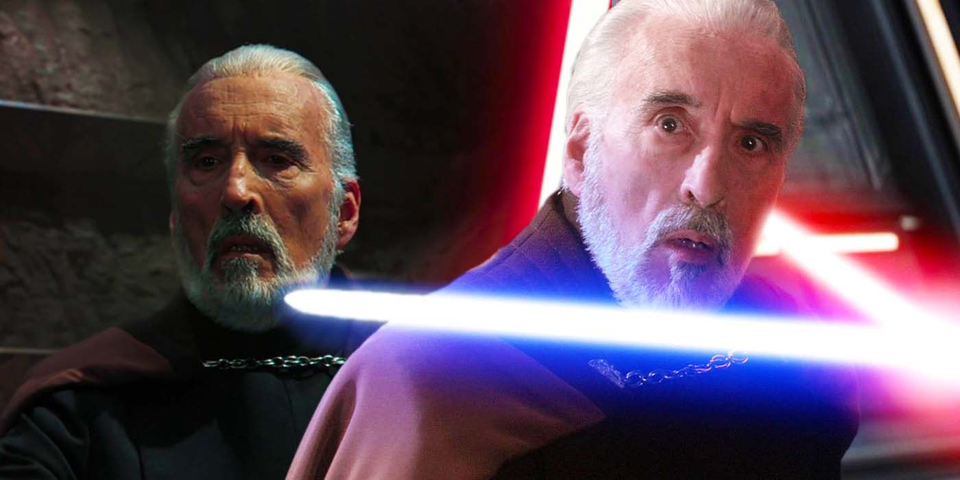 Count Dooku's Red & BLUE Lightsaber Explained