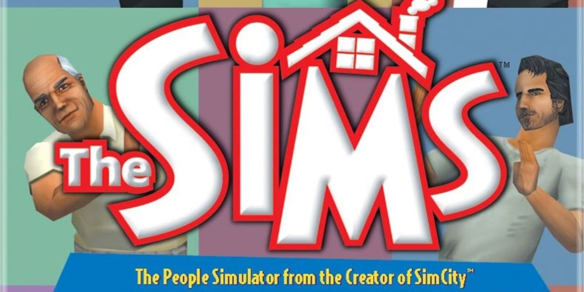 Cover image of the first Sims game
