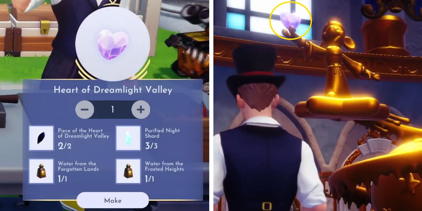 Crafting The Heart of Dreamlight Valley in Disney Dreamlight Valley