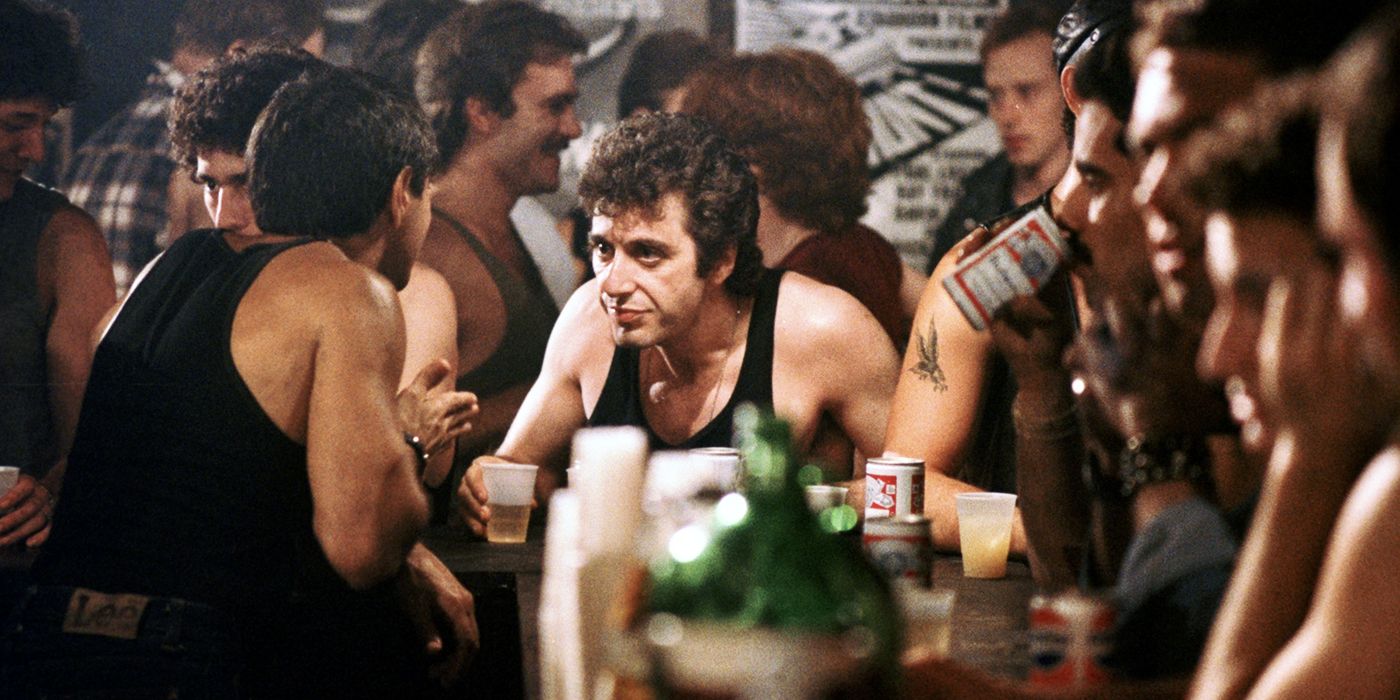 Pacino at a bar in cruising