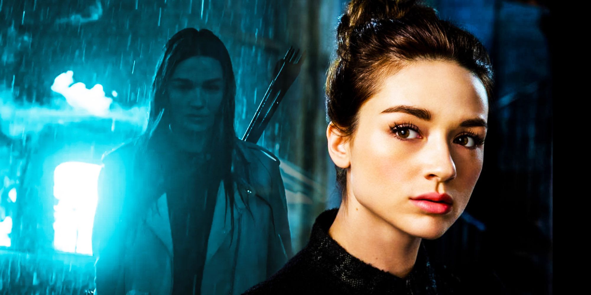 Collage of Crystal Reed as Allison Argent in Teen Wolf