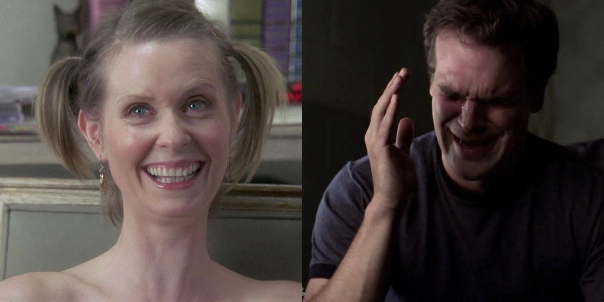 Cynthia Nixon and David Harbour in Law & Order Special Victims Unit