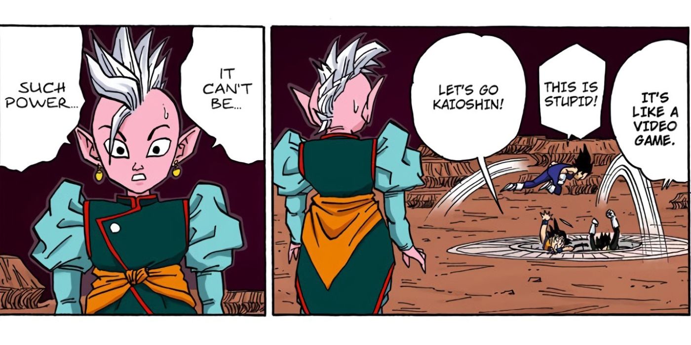 Gohan proves DBZ was made to be a video game.