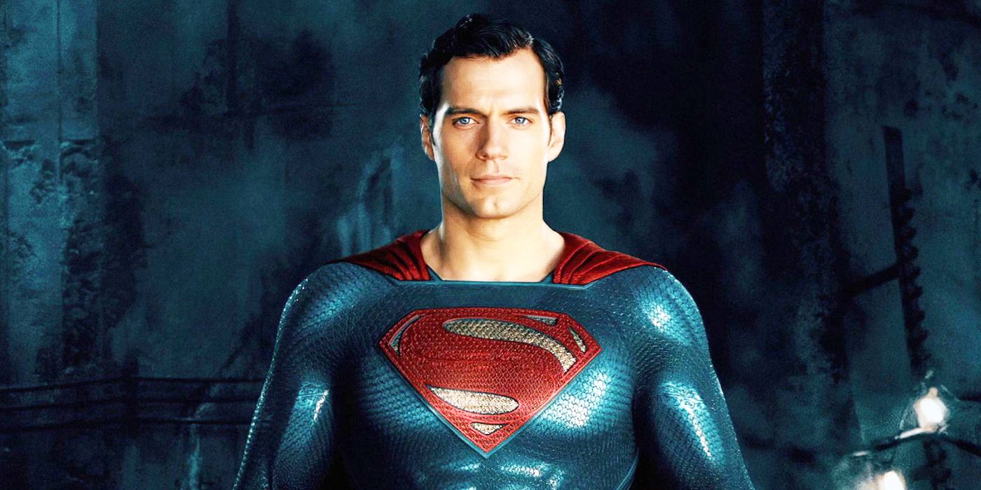 Henry Cavill as Superman smiling slightly