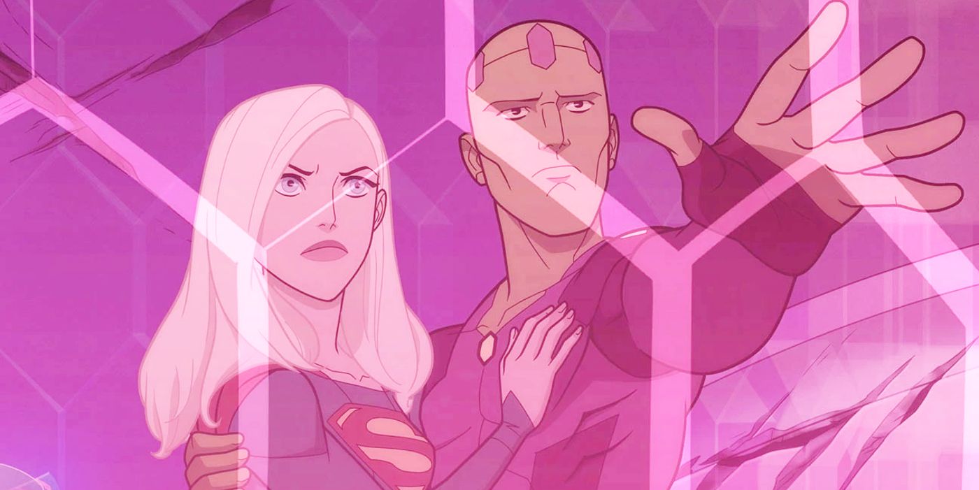Supergirl and Brainiac 5