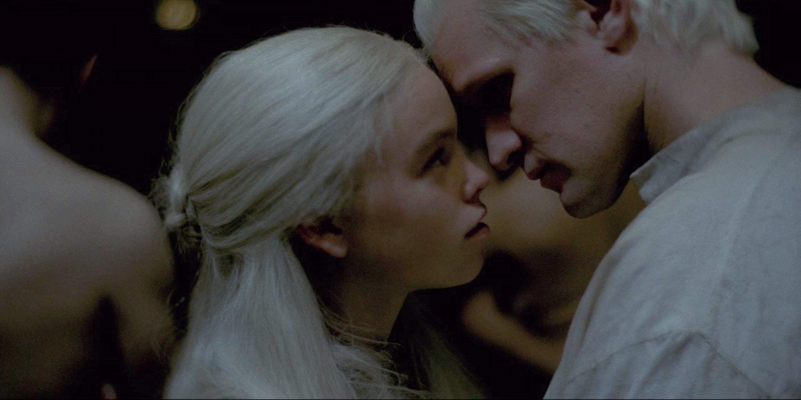 Daemon seducing Rhaenyra on House of the Dragon