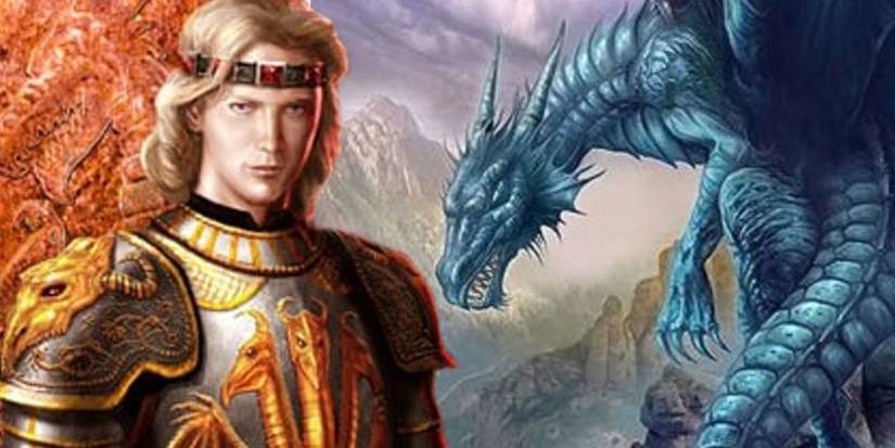 Daeron Targaryen and his dragon Tessarion in Dance of the Dragons from Fire and Blood by George R.R. Martin.