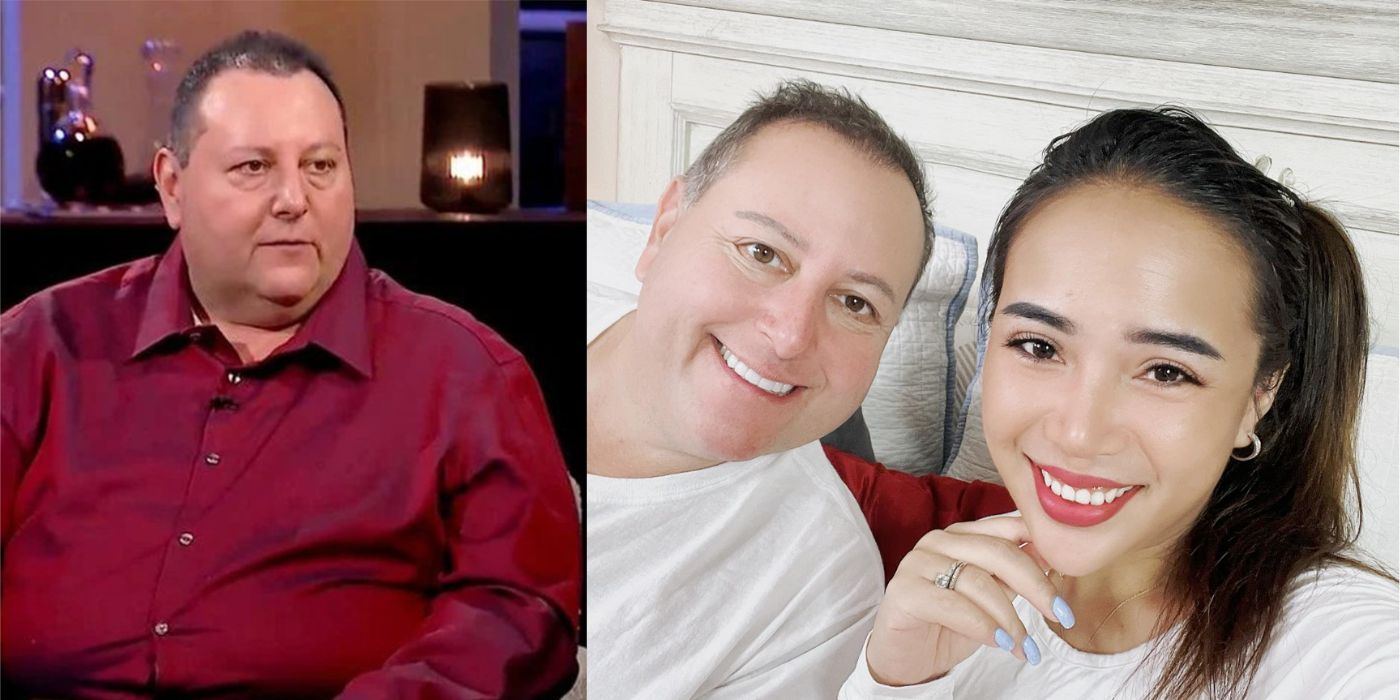 90 Day Fiancé David Toborowsky face change weight loss comparison