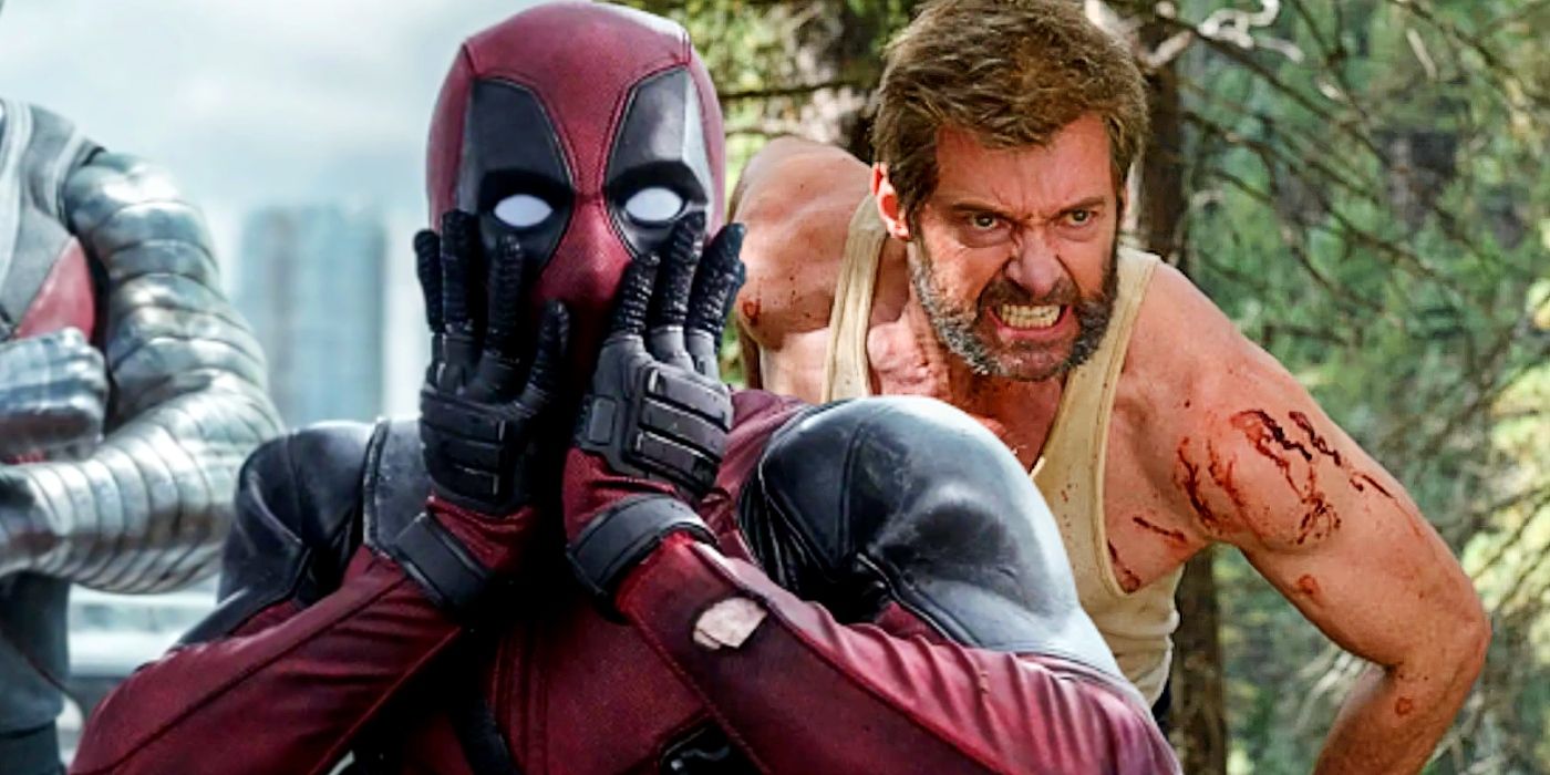 Ryan Reynolds Deadpool and Hugh Jackman's Wolverine