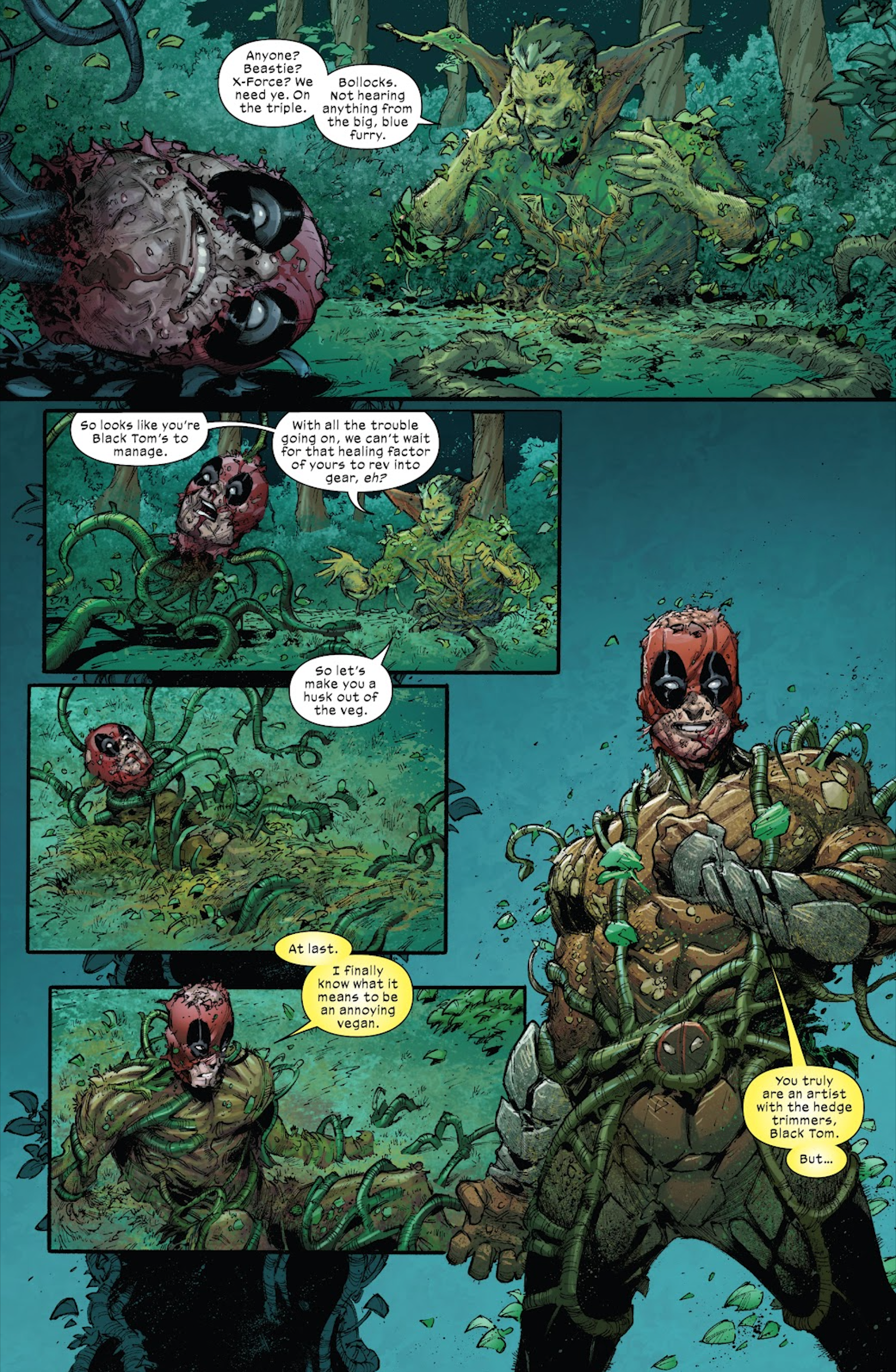 Deadpool gets a new body and becomes an official mutant