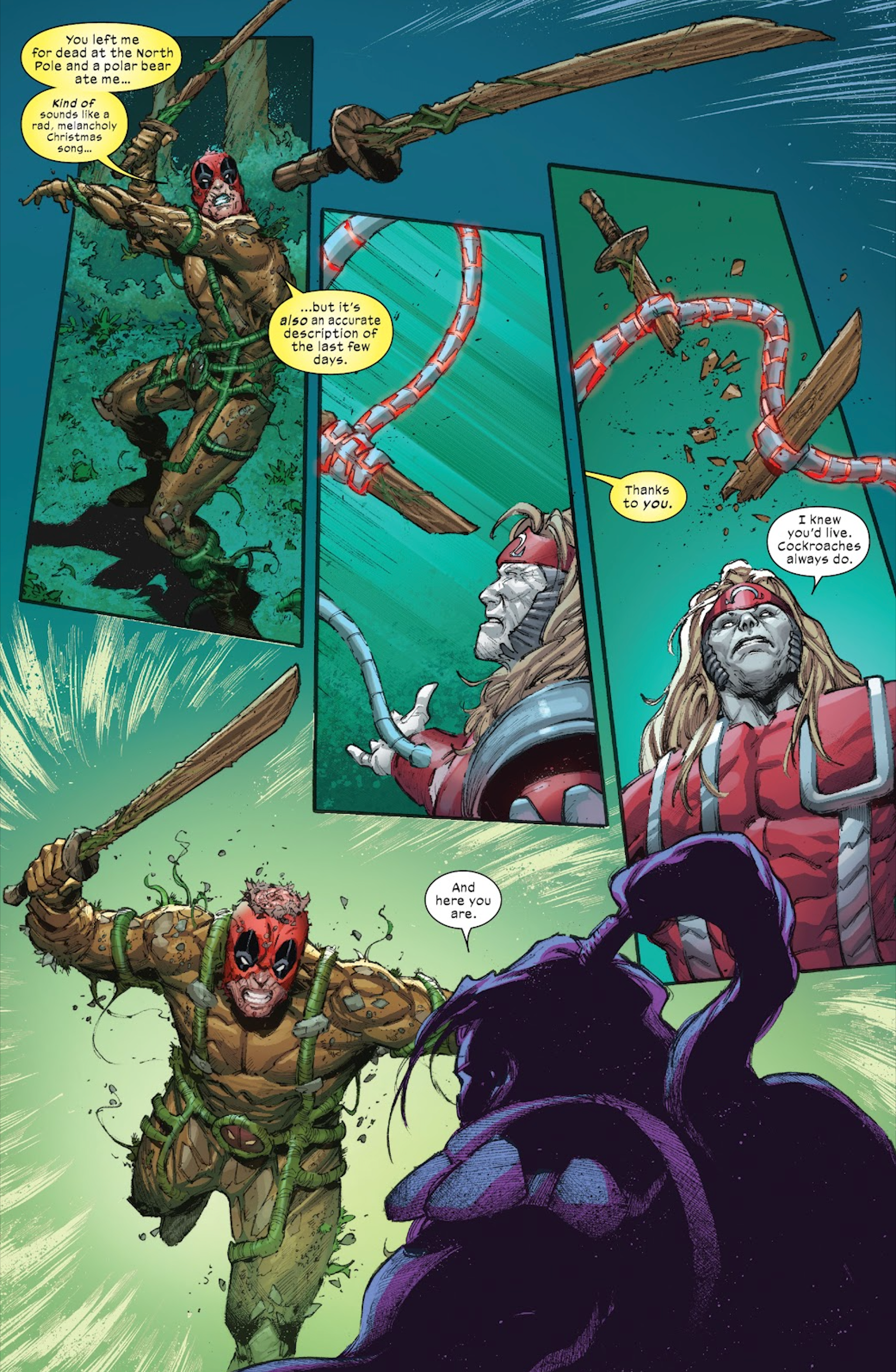 Deadpool ganha novo corpo em X-Force
