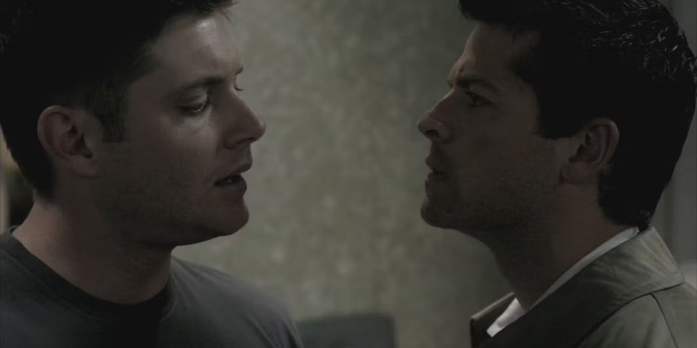 Dean and Castiel in Supernatural