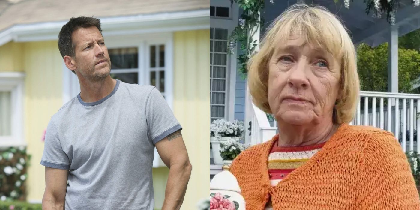 Split image of Mike and Karen on Desperate Housewives