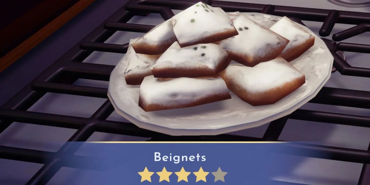 Beignets in Disney Dreamlight Valley
