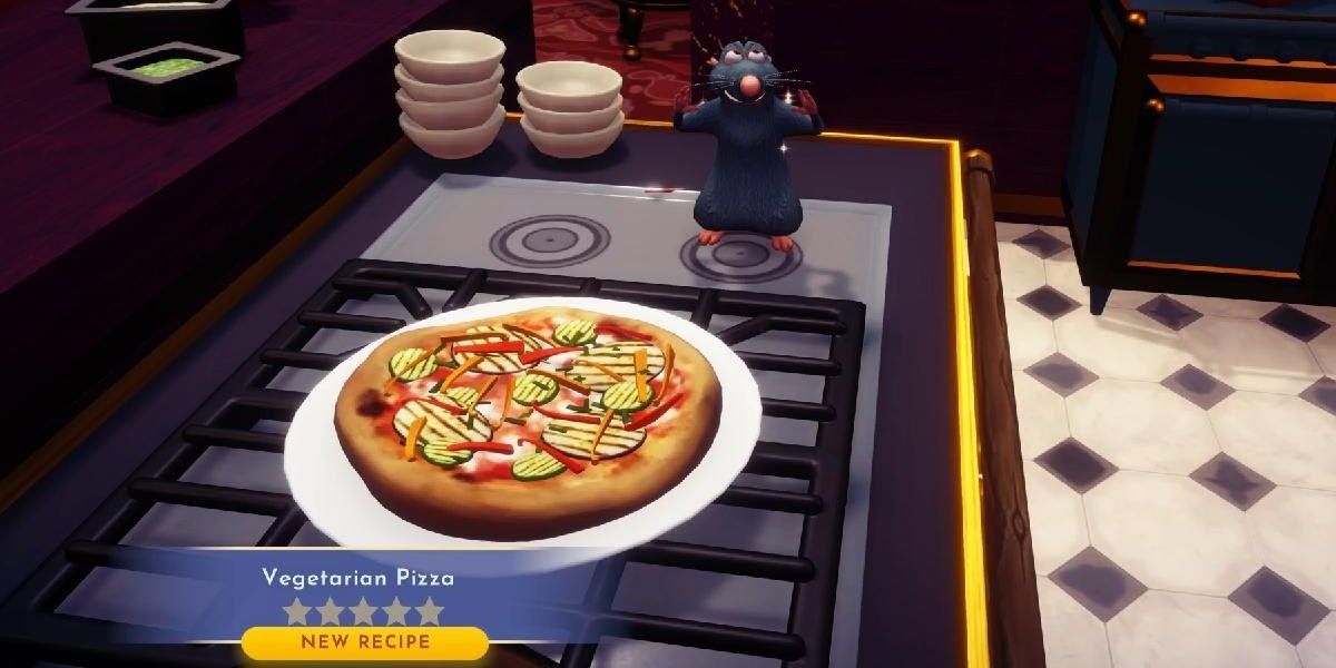 Vegetarian Pizza in Disney Dreamlight Valley