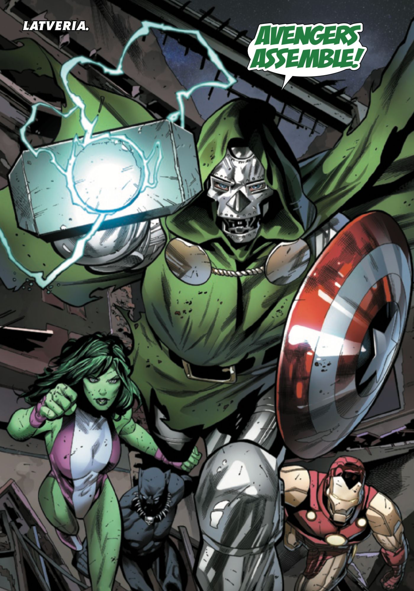 Doctor Doom Officially Joins The Avengers As Earth's Mightiest Hero