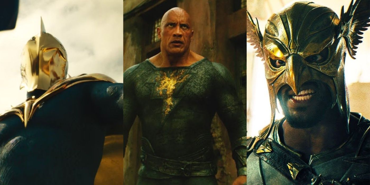 Doctor Fate, Black Adam and Hawkman