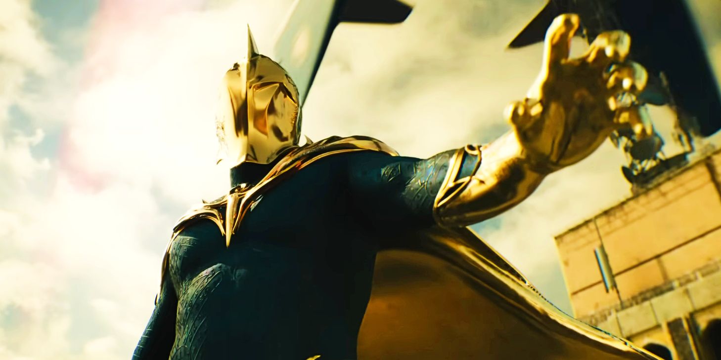 Doctor Fate with his hand outstretched