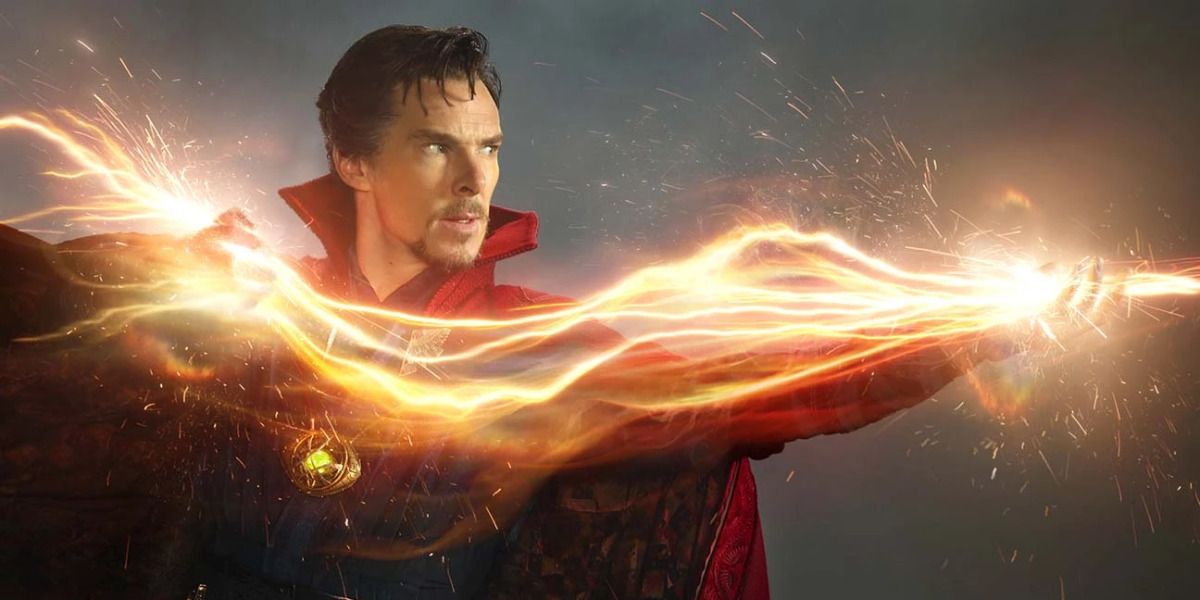 An image of Doctor Strange manifesting his powers