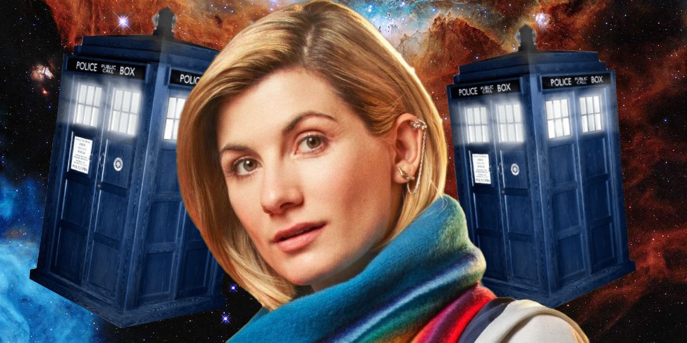 Doctor Who Jodie Whittaker and Multiple TARDISes