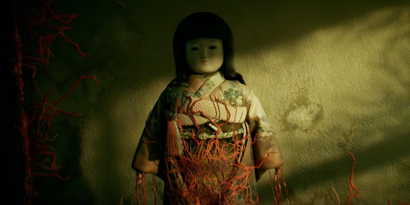 Doll Being Covered In Vines In Silent Hill F