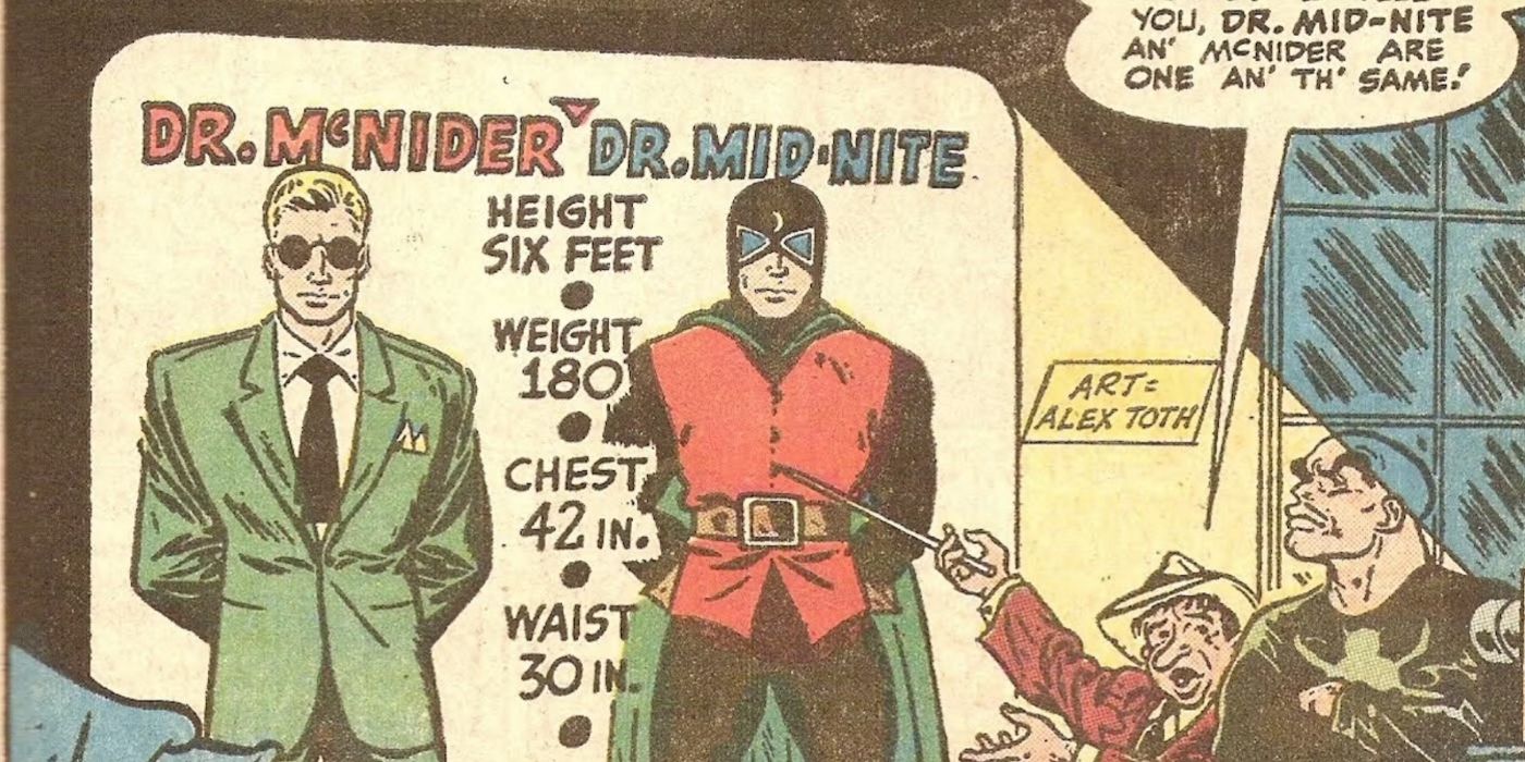 Dr. Mid-Night in comics