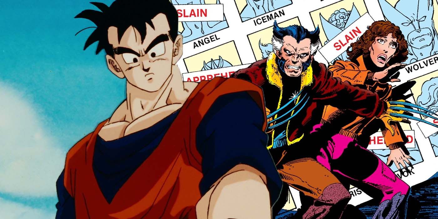 Dragon Ball X-Men Fanart Marvel Manga