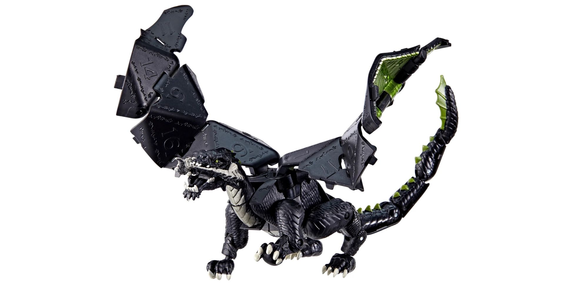 A Black Dragon Diceling Toy from Dungeons &amp; Dragons: Honor Among Thieves