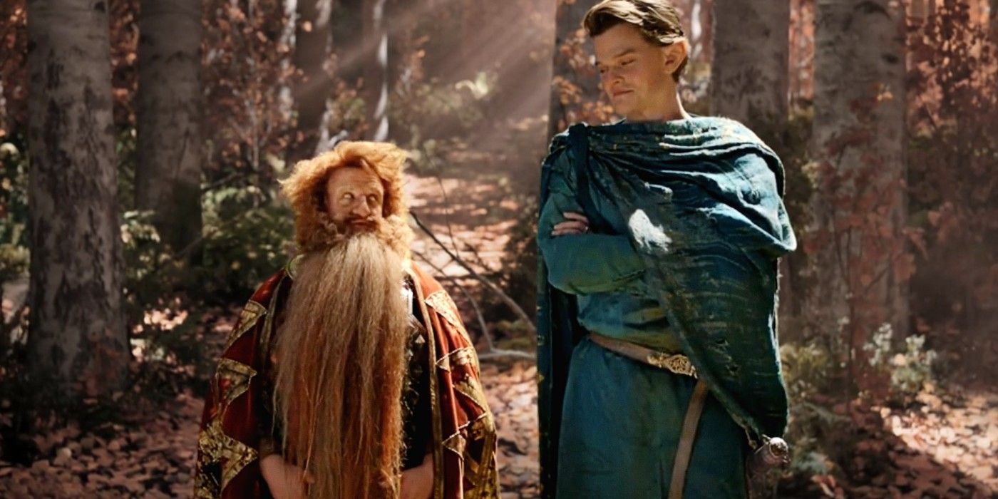 Durin and Elrond in Lord of the Rings The Rings of Power