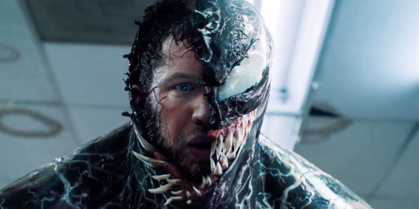 Eddie Brock and Venom in Venom 2018