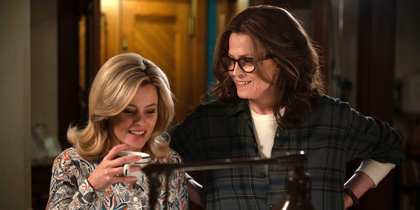 Elizabeth Banks and Sigourney Weaver in Call Jane