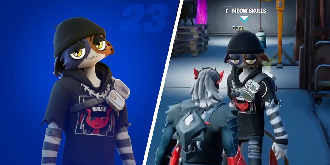 Encountering Meow Skulls in Rave Cave in Fortnite Chapter 3 Season 4