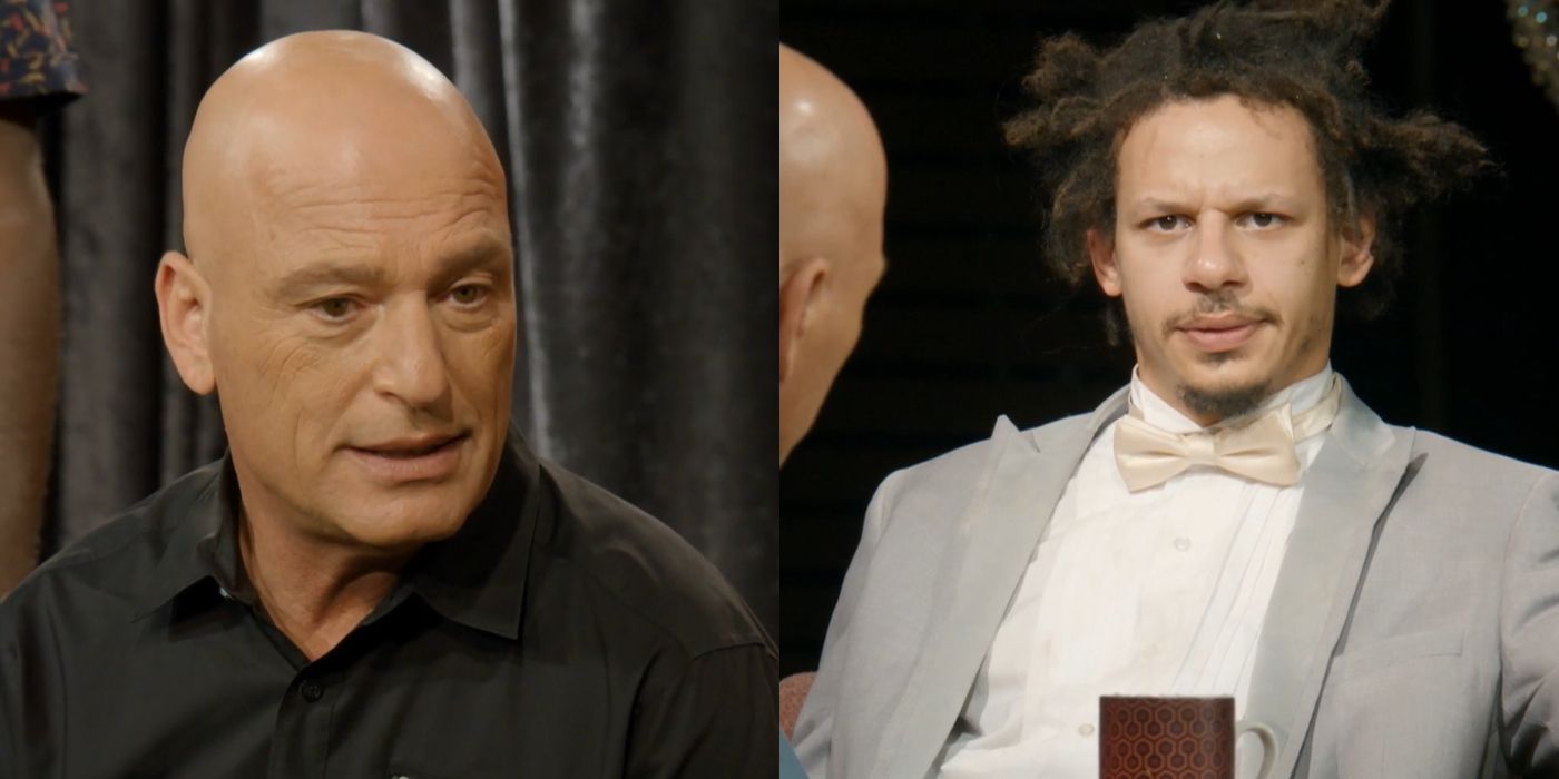 Eric Andre awkwardly interviews Howie Mandel.